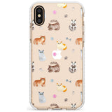 Cats with Toys - Clear Slim TPU Phone Case Warehouse X XS Max XR