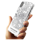 Map of Manchester, England Impact Phone Case for iPhone X XS Max XR