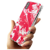 Red & White - Marbled Paper iPhone Case   Phone Case - Case Warehouse