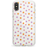 Spangling Stars Pattern Impact Phone Case for iPhone X XS Max XR