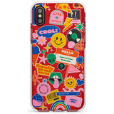 Nostalgic Stickers #1 Slim TPU Phone Case Warehouse X XS Max XR