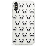 Panda Face Pattern Slim TPU Phone Case Warehouse X XS Max XR