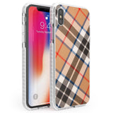 Haymarket Check Phone Case iPhone X / iPhone XS / Impact Case,iPhone XR / Impact Case,iPhone XS MAX / Impact Case Blanc Space