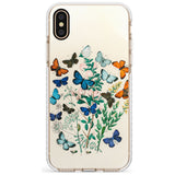 European Butterflies Impact Phone Case for iPhone X XS Max XR