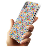 Floral Rabbit Pattern in Rainbow Slim TPU Phone Case Warehouse X XS Max XR