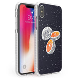 Blood Orange Moon Phone Case iPhone X / iPhone XS / Impact Case,iPhone XR / Impact Case,iPhone XS MAX / Impact Case Blanc Space