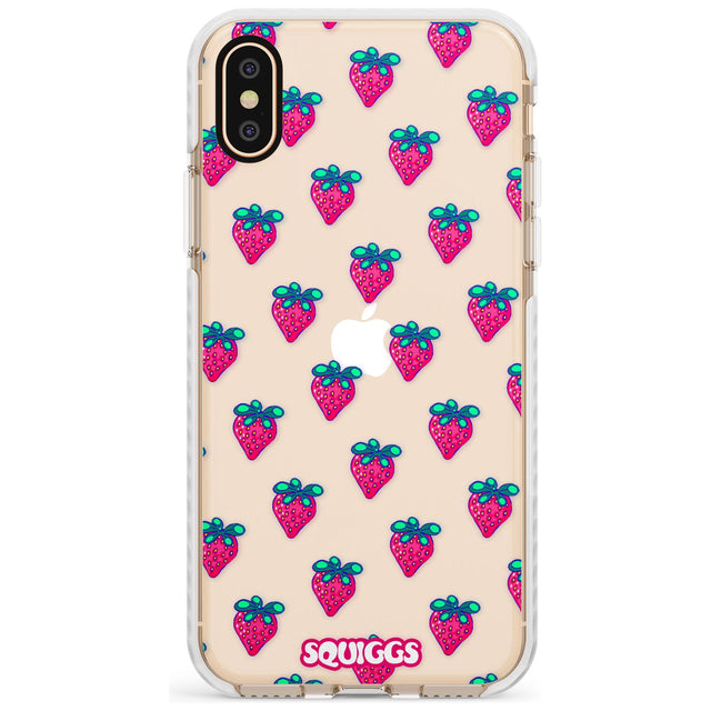 Strawberry Patch Slim TPU Phone Case Warehouse X XS Max XR