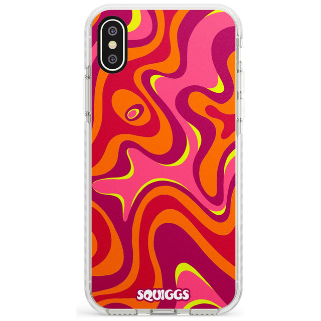 Hot Lava Slim TPU Phone Case Warehouse X XS Max XR