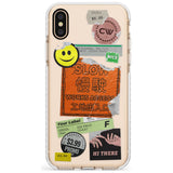 Kanji Signs Sticker Mix Slim TPU Phone Case Warehouse X XS Max XR