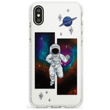 ESCAPE THE NEBULA Slim TPU Phone Blanc Space X XS Max XR