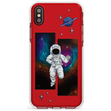 ESCAPE THE NEBULA Slim TPU Phone Blanc Space X XS Max XR