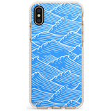 Waves Pattern Impact Phone Case for iPhone X XS Max XR