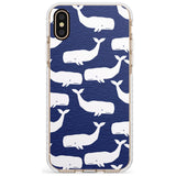 Cute Whales  Slim TPU Phone Case Warehouse X XS Max XR