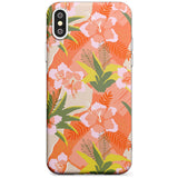 Hawaiian Flowers Abstract Pattern iPhone Case  Slim Case Phone Case - Case Warehouse