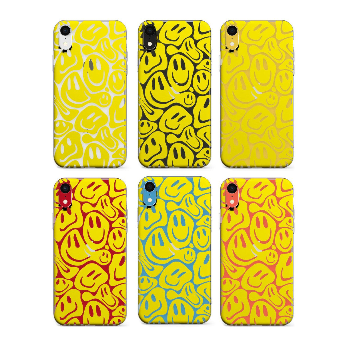 Blue Acid Faces Phone Case for iPhone X XS Max XR