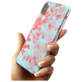 Red & Blue Acid Wash Tie-Dye Pattern Slim TPU Phone Case Warehouse X XS Max XR