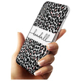 Custom Pink & Cursive Leopard Spots iPhone Case   Custom Phone Case - Case Warehouse