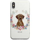 Chocolate Lab - Watercolour Dog Portrait Slim TPU Phone Case Warehouse X XS Max XR