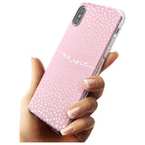 Custom Pink Dots iPhone Case   Custom Phone Case - Case Warehouse