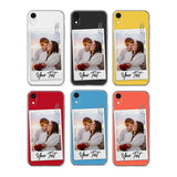 Personalised Vinyl Record Phone Case for iPhone X XS Max XR