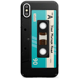 Dark Cassette Black Impact Phone Case for iPhone X XS Max XR