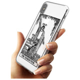 The Magician Tarot Card - Transparent Black Impact Phone Case for iPhone X XS Max XR