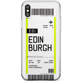 Edinburgh Boarding Pass  Slim Case Custom Phone Case - Case Warehouse