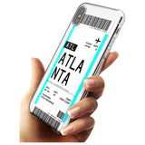 Atlanta Boarding Pass iPhone Case   Custom Phone Case - Case Warehouse