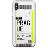 Prague Boarding Pass  Slim Case Custom Phone Case - Case Warehouse