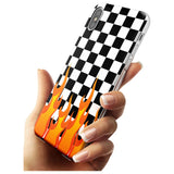 Checkered Fire iPhone Case   Phone Case - Case Warehouse