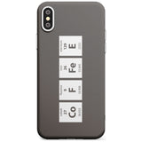 Coffee Element (Grey) Slim TPU Phone Case Warehouse X XS Max XR