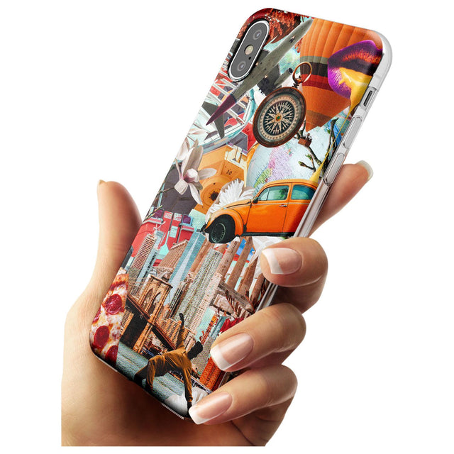 Vintage Collage: New York Mix Slim TPU Phone Case Warehouse X XS Max XR