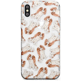 Cavalier King Charles Spaniel Dog Pattern Slim TPU Phone Case Warehouse X XS Max XR