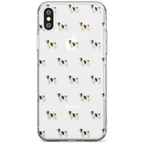 English Springer Spaniel Dog Pattern Clear Slim TPU Phone Case Warehouse X XS Max XR