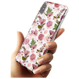 Floral Menagerie Transparent Design Slim TPU Phone Case Warehouse X XS Max XR