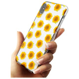 Sunflowers Transparent Pattern Slim TPU Phone Case Warehouse X XS Max XR