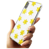 Daffodils Transparent Pattern Slim TPU Phone Case Warehouse X XS Max XR