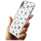 Spring Insects Black Impact Phone Case for iPhone X XS Max XR