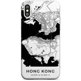 Map of Hong Kong Slim TPU Phone Case Warehouse X XS Max XR