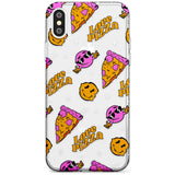 Psychedelic Love Pizza Pattern (Clear)