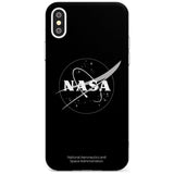 Dark NASA Meatball Slim TPU Phone Blanc Space X XS Max XR