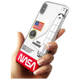 NASA Apollo 11 Slim TPU Phone Blanc Space X XS Max XR