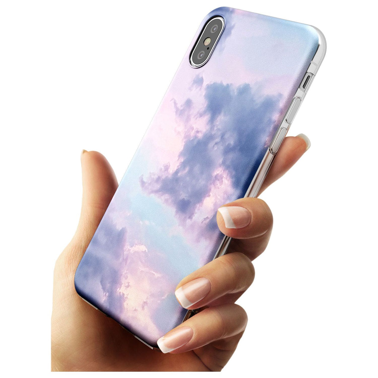 Purple Clouds Photograph Slim TPU Phone Case Warehouse X XS Max XR