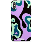 Purple River Black Impact Phone Case for iPhone X XS Max XR