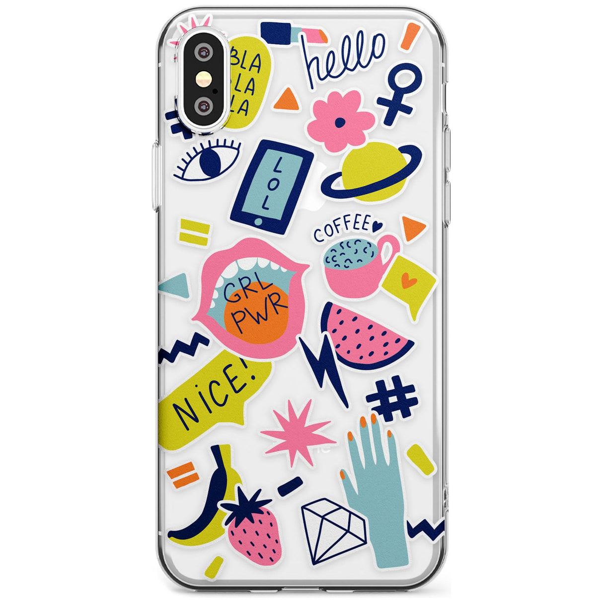 GRL PWR iPhone Case  Slim Case Phone Case - Case Warehouse